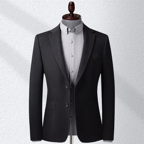 Embroidered Luxe™ Men's Suit – Bold Design for Fashion-Conscious Men